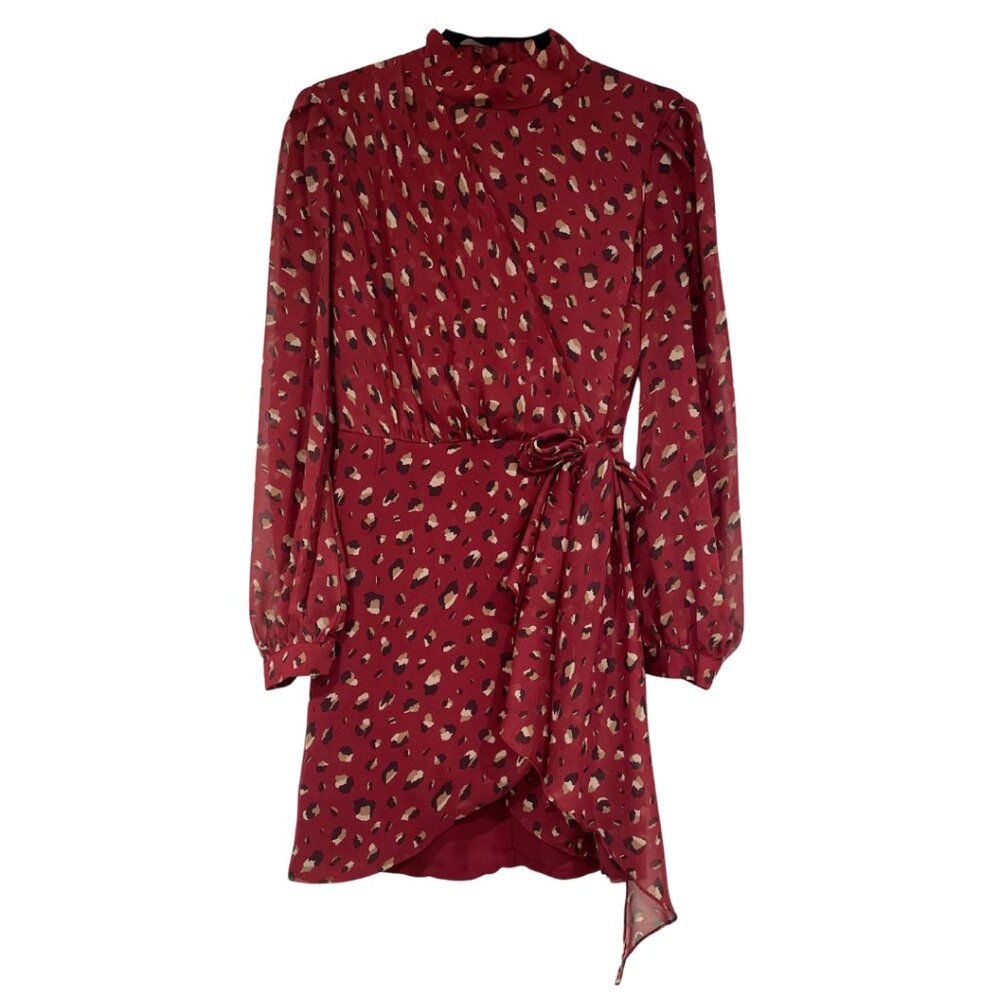 Women's Bardot Cheetah Print Dress | Medium | Worn Once